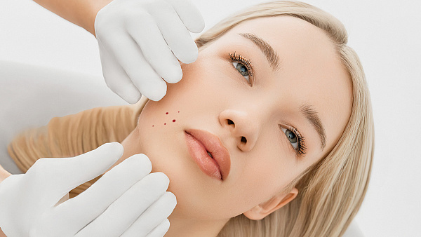 Лечение ангиомы (удаление лазером)