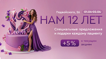 День Рождения клиники на Подвойского, 26