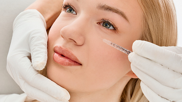 Контурная пластика носослезной борозды